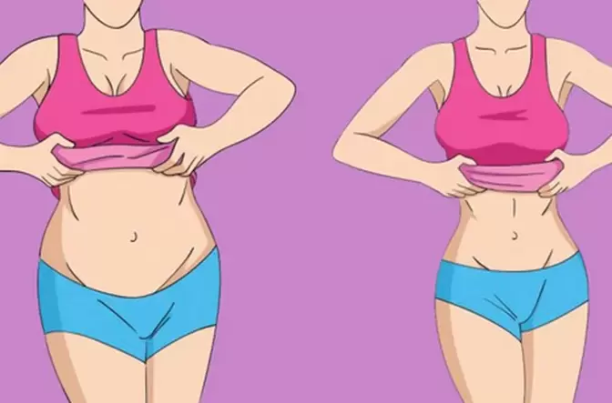 o resultado de perder peso com uma dieta japonesa